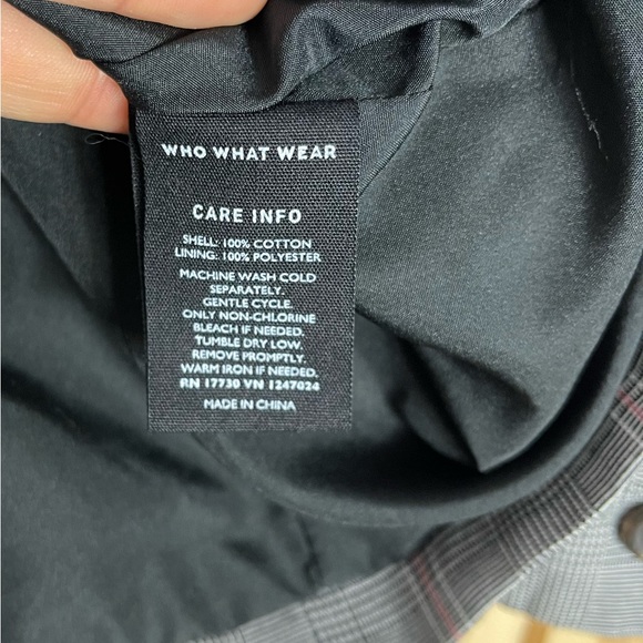 Who What Wear Medium Blazer for Target Plaid Jacket - Picture 6 of 7
